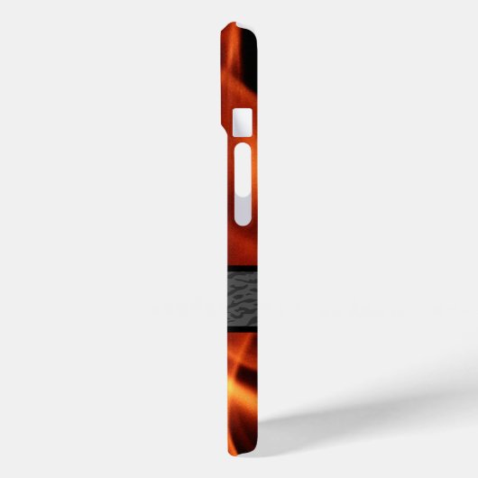 Personalisierte Flamme Case-Mate iPhone Hülle (Rückseite / Links)