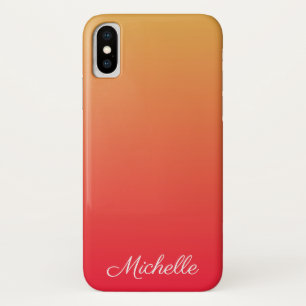 Personalisierte Flamme und gelbe Ober Case-Mate iPhone Hülle