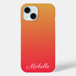 Personalisierte Flamme und gelbe Ober Case-Mate iPhone Hülle