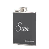 Personalisierte Flasche Flachmann (Links)