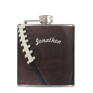 Personalisierte Flasche Football Flachmann