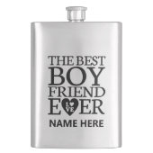 Personalisierte Flasche für Freund Flachmann (Vorderseite)