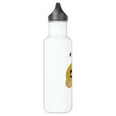 Personalisierte Flasche "Hug Emoji" Edelstahlflasche (Links)