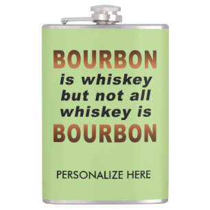 PERSONALISIERTE FLASCHE - Nicht jeder Whiskey ist Flachmann