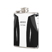 Personalisierte Flaschen - Gay Wedding Gift for Gr Flachmann (Links)