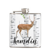 Personalisierte Flasenjagd Flachmann (Vorderseite)