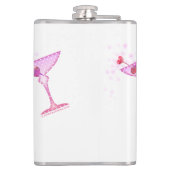 PERSONALISIERTE FLASK - PINK MARTINI FLACHMANN (Rückseite)