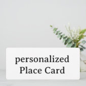 personalisierte Flat Card 10,2 cm x 23,5 cm (Stehend Vorderseite)