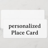 personalisierte Flat Card 10,2 cm x 23,5 cm (Vorne/Hinten)