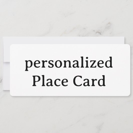 personalisierte Flat Card 10,2 cm x 23,5 cm (Vorderseite)