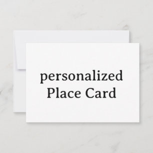 personalisierte Flat Card 3,5" x 5"