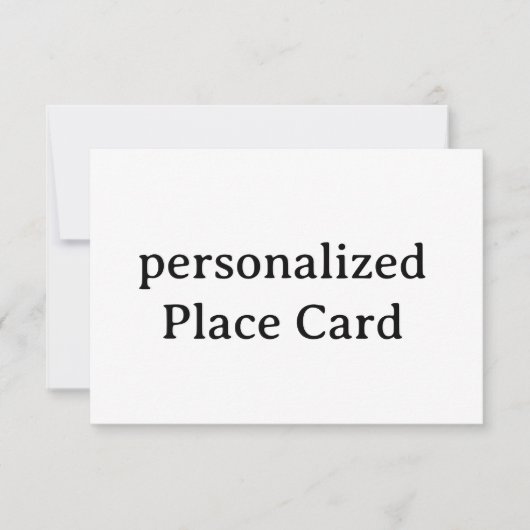 personalisierte Flat Card 3,5" x 5" (Vorderseite)