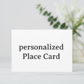 personalisierte Flat Card 3,5" x 5" (Stehend Vorderseite)