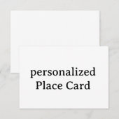 personalisierte Flat Card 3,5" x 5" (Vorne/Hinten)