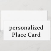 personalisierte Flat Card 4" x 9,25" (Vorne/Hinten)