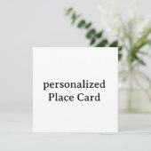 personalisierte Flat Card 5,25" x 5,25" (Stehend Vorderseite)