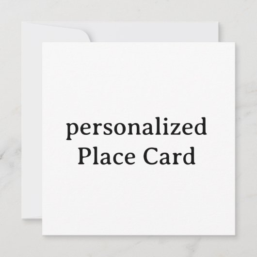 personalisierte Flat Card 5,25" x 5,25" (Vorderseite)