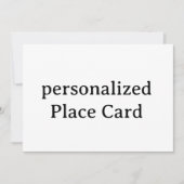 personalisierte Flat Card S5" x 7" (Vorderseite)