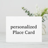 personalisierte Flat Card S5" x 7" (Stehend Vorderseite)