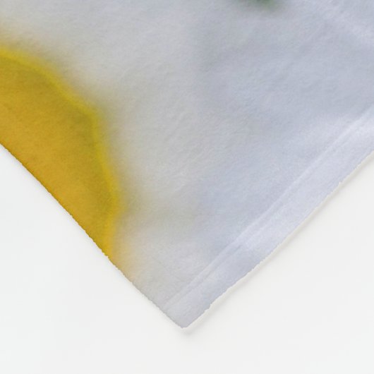 Personalisierte Fleece Blankets Frühlingsblumen (Ecke)