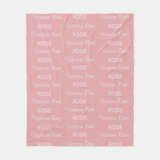Personalisierte Fleece-Decke Fleecedecke (Vorderseite)
