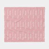 Personalisierte Fleece-Decke Fleecedecke (Vorderseite (Horizontal))