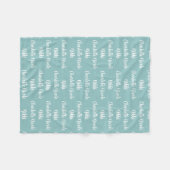 Personalisierte Fleece-Decke für Kinder Fleecedecke (Vorderseite (Horizontal))