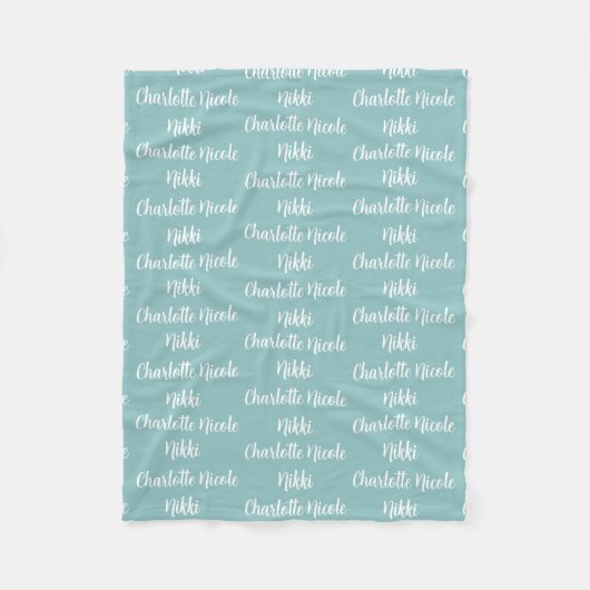 Personalisierte Fleece-Decke für Kinder Fleecedecke (Vorderseite)