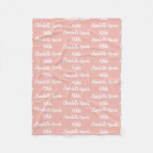 Personalisierte Fleece-Decke für Kinder Fleecedecke