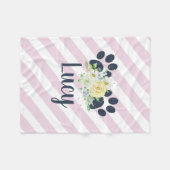 Personalisierte Fleece-Haustier-Decke Fleecedecke (Vorderseite (Horizontal))