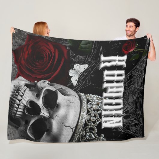 Personalisierte Fleece wirbelnde Adeline Zade (Beispiel)