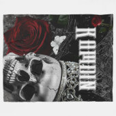 Personalisierte Fleece wirbelnde Adeline Zade (Vorderseite (Horizontal))