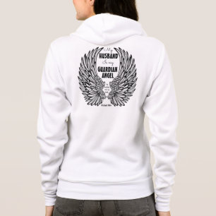 Personalisierte Fleece Zip Hoodie/Angel Wings Hoodie