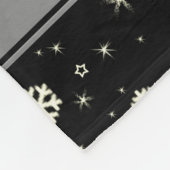 Personalisierte Fleecedecke (Ecke)