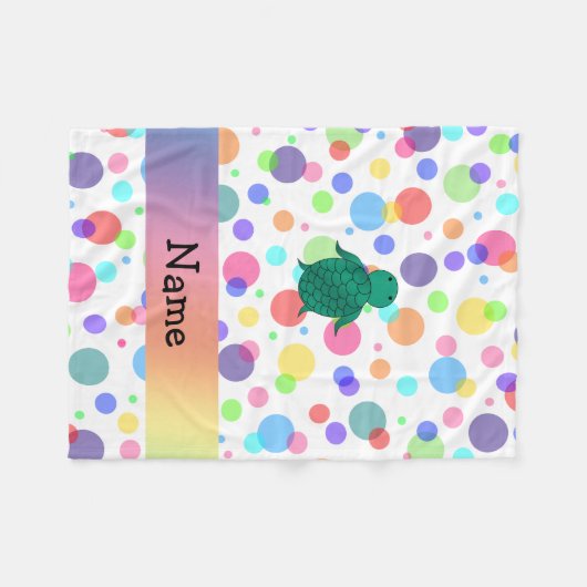 Personalisierte Fleecedecke (Vorderseite (Horizontal))