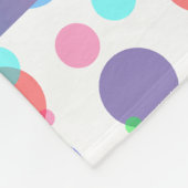 Personalisierte Fleecedecke (Ecke)