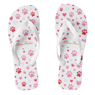 Personalisierte Flip Flops für Haustierliebhaber a Badesandalen
