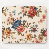 Personalisierte florale Foto Modern Mousepad (Vorne)