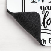 Personalisierte Florale Mami-Mauspad Mousepad (Ecke)