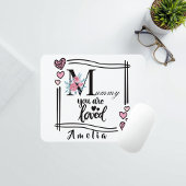 Personalisierte Florale Mami-Mauspad Mousepad