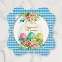 Personalisierte Florale Ostereier & Frühlingsrosen