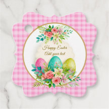 Personalisierte Florale Ostereier & Frühlingsrosen