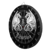 Personalisierte Flügeldrachen Dartscheibe (Vorderseite rechts)
