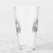 Personalisierte Flügeldrachen Glas (Links)