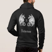 Personalisierte Flügeldrachen Hoodie (Rückseite)