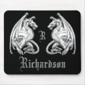 Personalisierte Flügeldrachen Mousepad (Vorne)