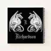 Personalisierte Flügeldrachen Notizblock (Rückseite)