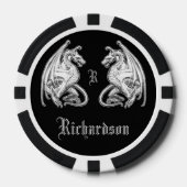 Personalisierte Flügeldrachen Pokerchips (Vorderseite)