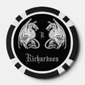 Personalisierte Flügeldrachen Pokerchips (Rückseite)