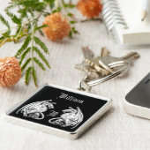 Personalisierte Flügeldrachen Schlüsselanhänger (Seite)